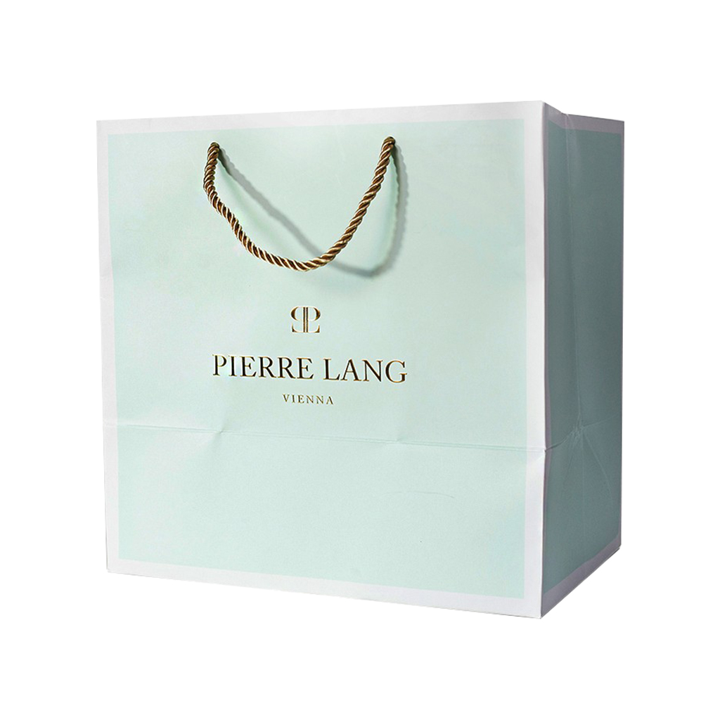 210g C1S paper bag with full color imprint on all sides (16*12*6")