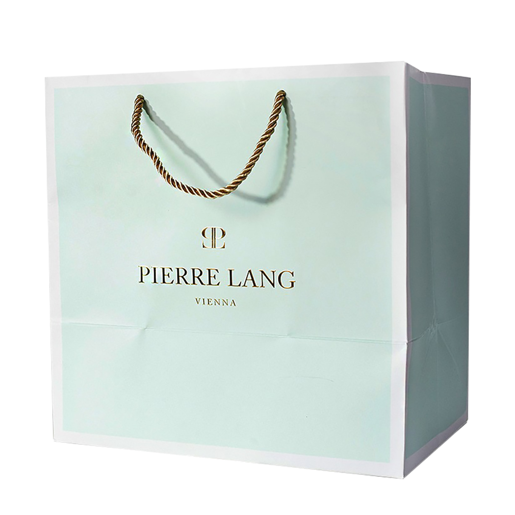 250g C1S paper bag with full color imprint on all sides (16*12*6")