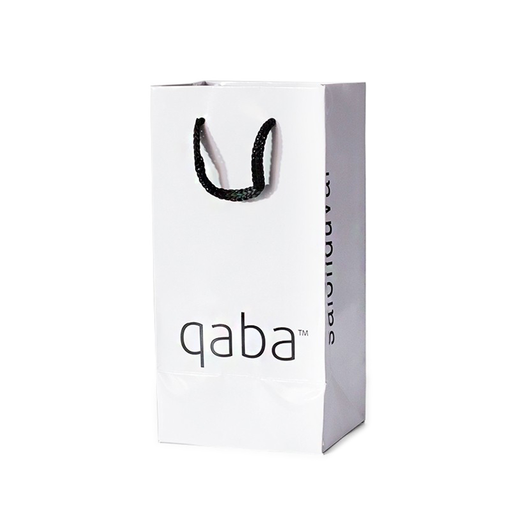 210g C1S paper bag with full color imprint on all sides (5.25*8.25*3.25")