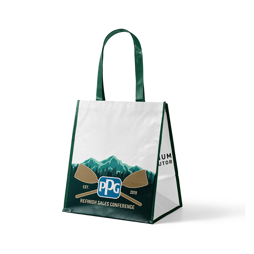 Woven Full Color Grocery Bag