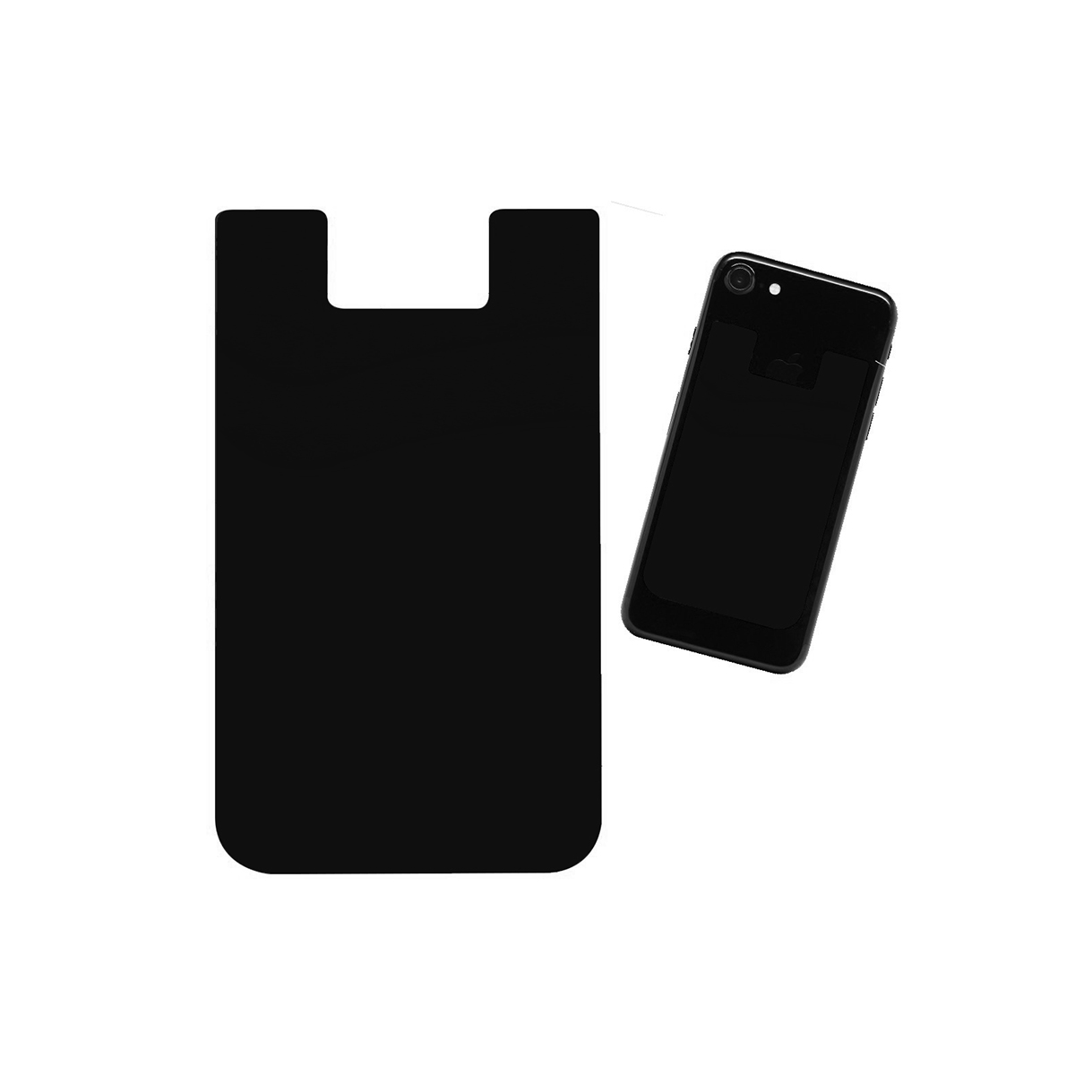 Double Pocket Silicone Wallet (Printed)